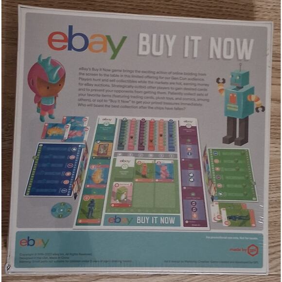EBay Buy It Now Board Game - Gen Con 2022 Exclusive - Bran-New Sealed NWT - Picture 2 of 4